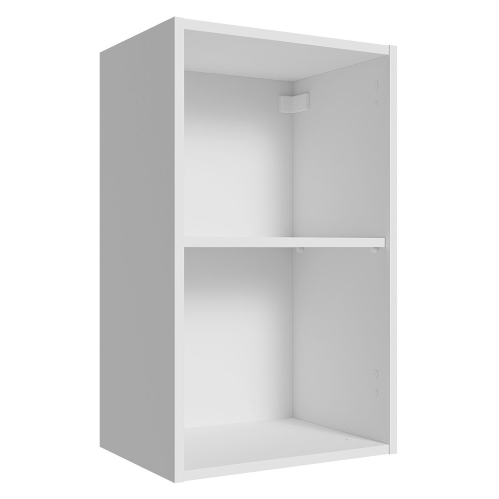 Alacena para Dormitorio 40 cm 2 Nichos Neo Blanco