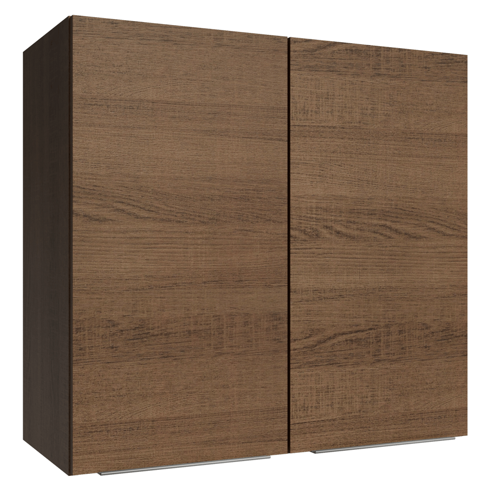 Alacena para Dormitorio 70 cm 2 Puertas Marrón Neo Madesa