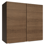 Alacena para Dormitorio 70 cm 2 Puertas Marrón Neo Madesa
