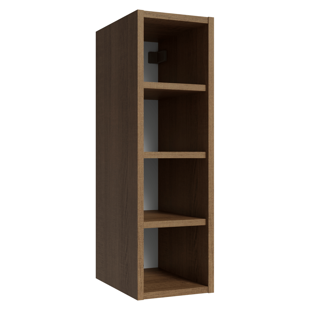 Nicho de Pared 20 cm 4 Repisas Marrón Neo Madesa