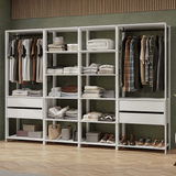 Placard Modulado 258 cm 4 Cajones Valencia Blanco 02