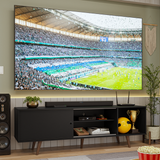 Rack para TV hasta 80 pulgadas 160 cm Con Patas Torino Negro/Marrón