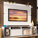 Rack Madesa Cancun con Panel para TV hasta 65 Pulgadas Blanco