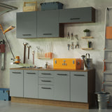 Kit Mueble para Garaje Multiuso Madesa Agata 200cm MG 01