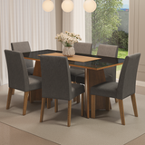 Mesa de Comedor con Mesa y 6 Sillas Valerie Madesa MG