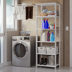 Estante Multiuso para Lavadero 59 cm Blanco Madesa