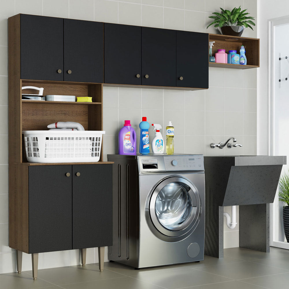 Mueble Kit para Área de Lavado Elegante Gourmet 235cm MN