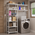 Estante Multiuso para Lavadero 139 cm Blanco Madesa