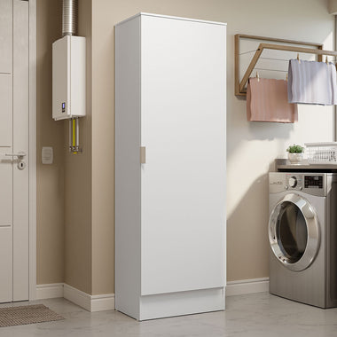 Mueble Lavadero Multiuso 60 cm 1 Puerta Blanco Madesa