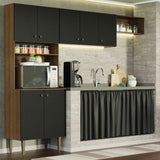 Combo completo de Cocina Madesa Gourmet 235cm MN