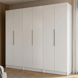 Placard Modular 240 cm 6 Puertas 6 Cajones Blanco Neo Madesa 03