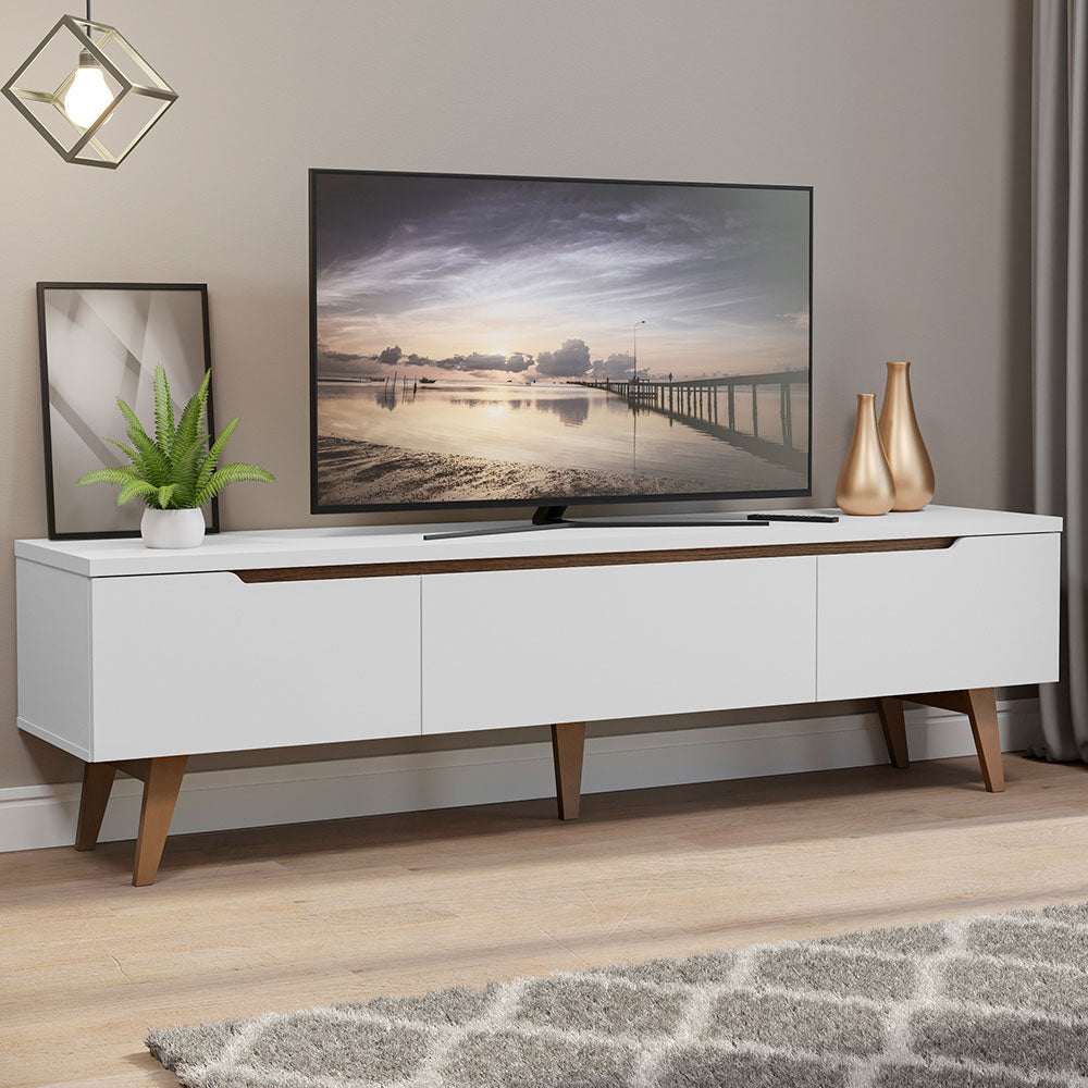 Rack para TV Reims Hasta 75 Pulgadas Blanco
