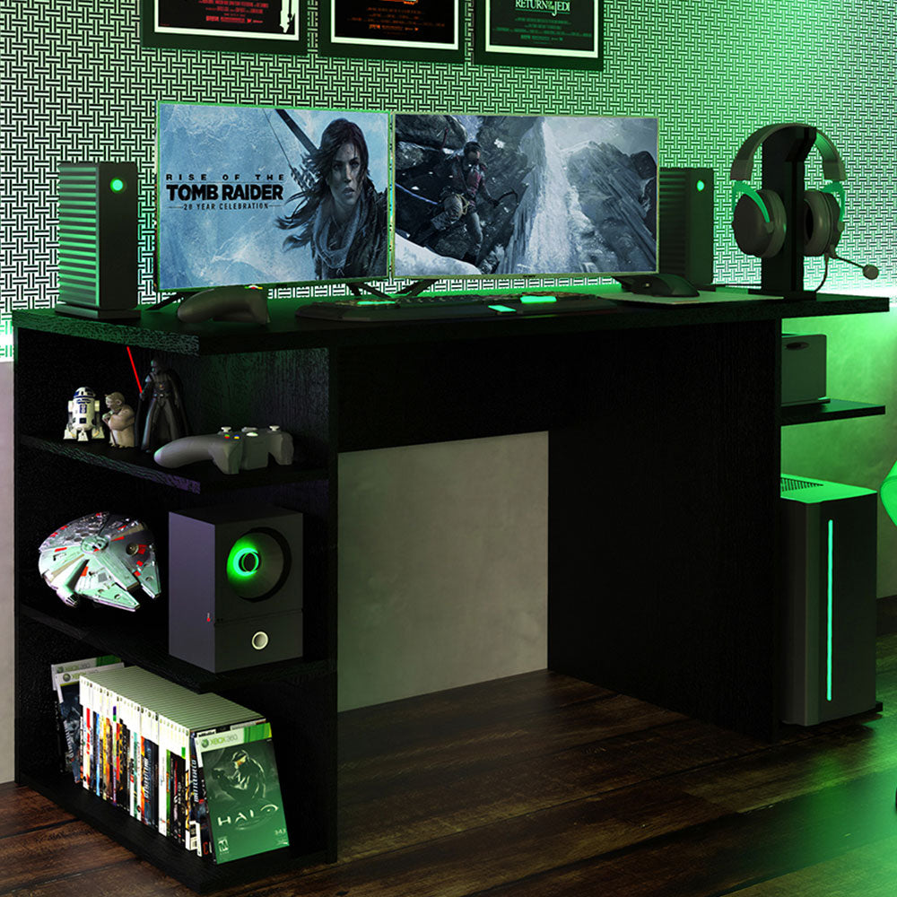 Escritorio Gamer 9409 Madesa Negro