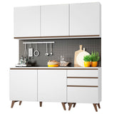 Combo completo de Cocina Madesa Reims 180cm BB 01