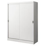Placard Infantil Nick 120 cm 2 Puertas Corredizas 2 Cajones Blanco Madesa