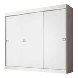 Ropero Placard Madesa Napoli 3 Puertas Blanco