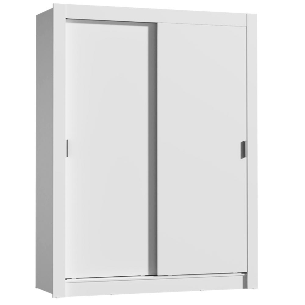 Placard Soltero Denver 2 Puertas Corredizas Blanco