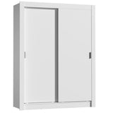 Placard Soltero Denver 2 Puertas Corredizas Blanco