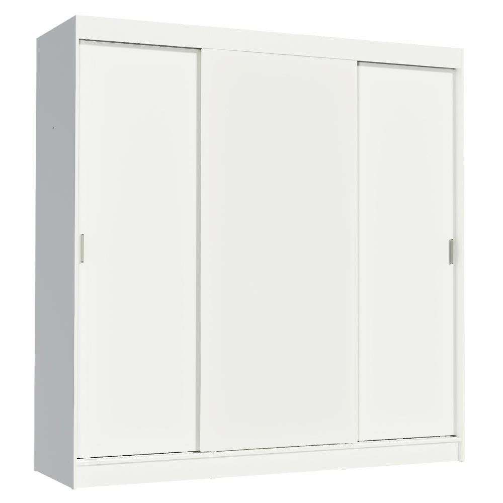 Placard Matrimonial Reno 3 Puertas Corredizas - Blanco