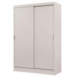 Placard Soltero 2 Puertas Corredizas Blanco Max