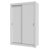 Placard 2 Puertas Corredizas 2 Cajones Blanco Vivare