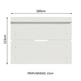 Panel para TV hasta 65 Pulgadas Madesa Blanco