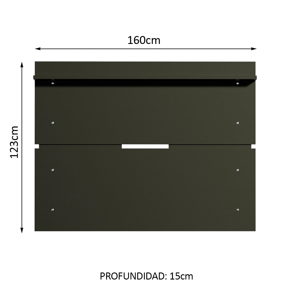 Panel para TV hasta 65 Pulgadas Madesa Negro