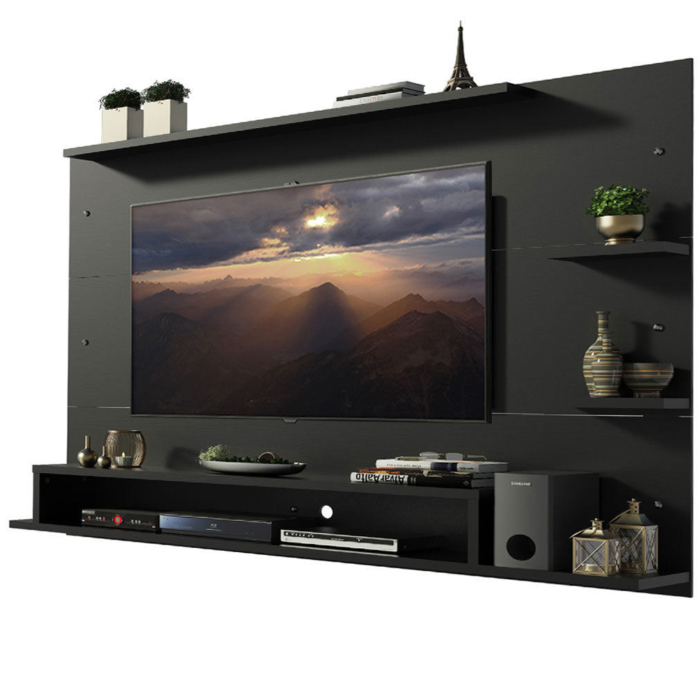 Panel de TV Hasta 60 Pulgadas 180 cm Alfa Negro Madesa