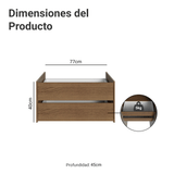 Kit 2 Cajones para Placard Modular Marrón Neo Madesa