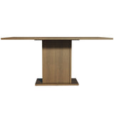 Mesa de Comedor Rectangular con Tapa de Madera 5275