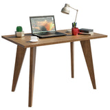 Escritorio Rectangular con Mesada de Madera 5319 Marrón