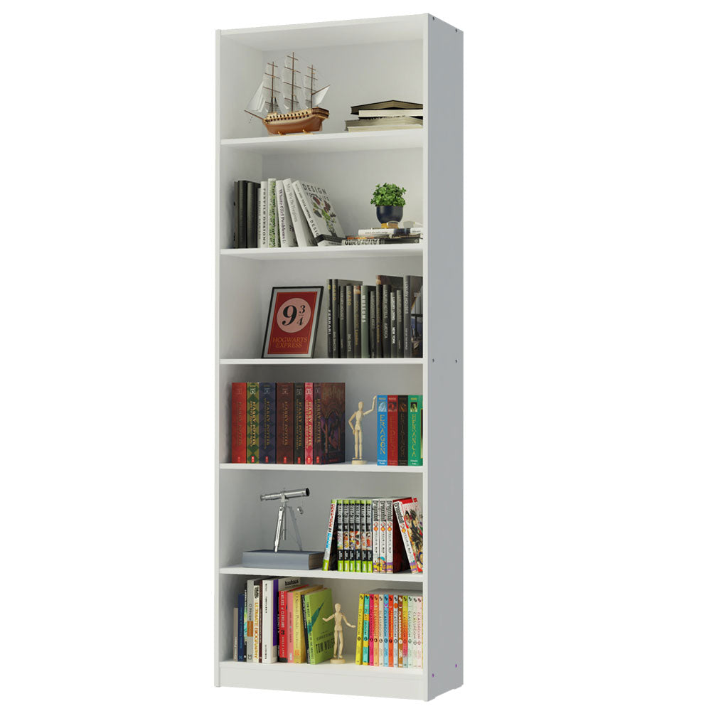 Biblioteca Organizador Madesa 6908 con 6 Nichos Blanco