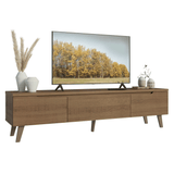 Rack para TV hasta 75 Pulgadas 180 cm 2 Puertas 1 Cajón Marrón Dune Madesa