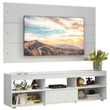 Rack para TV y Panel Hasta 65 Blanco Orlando