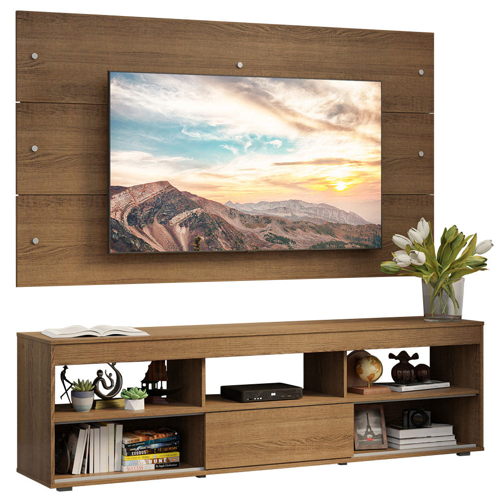Rack para TV y Panel Hasta 65 Marrón Orlando
