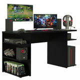 Escritorio Gamer para Computadora Negro