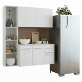Cocina Compacta 120cm Blanco Easy