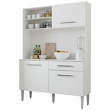 Cocina Compacta 120cm Blanco Life