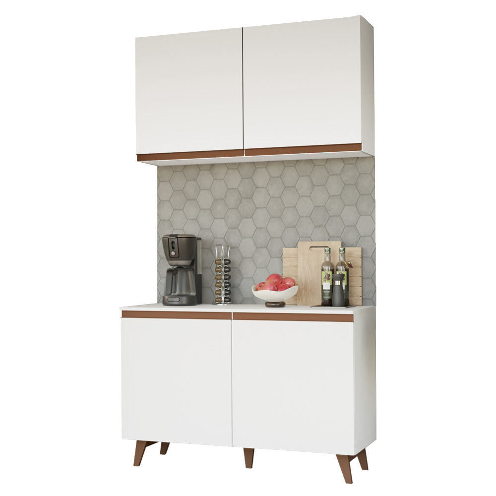 Combo completo de Cocina 120cm Blanco Reims