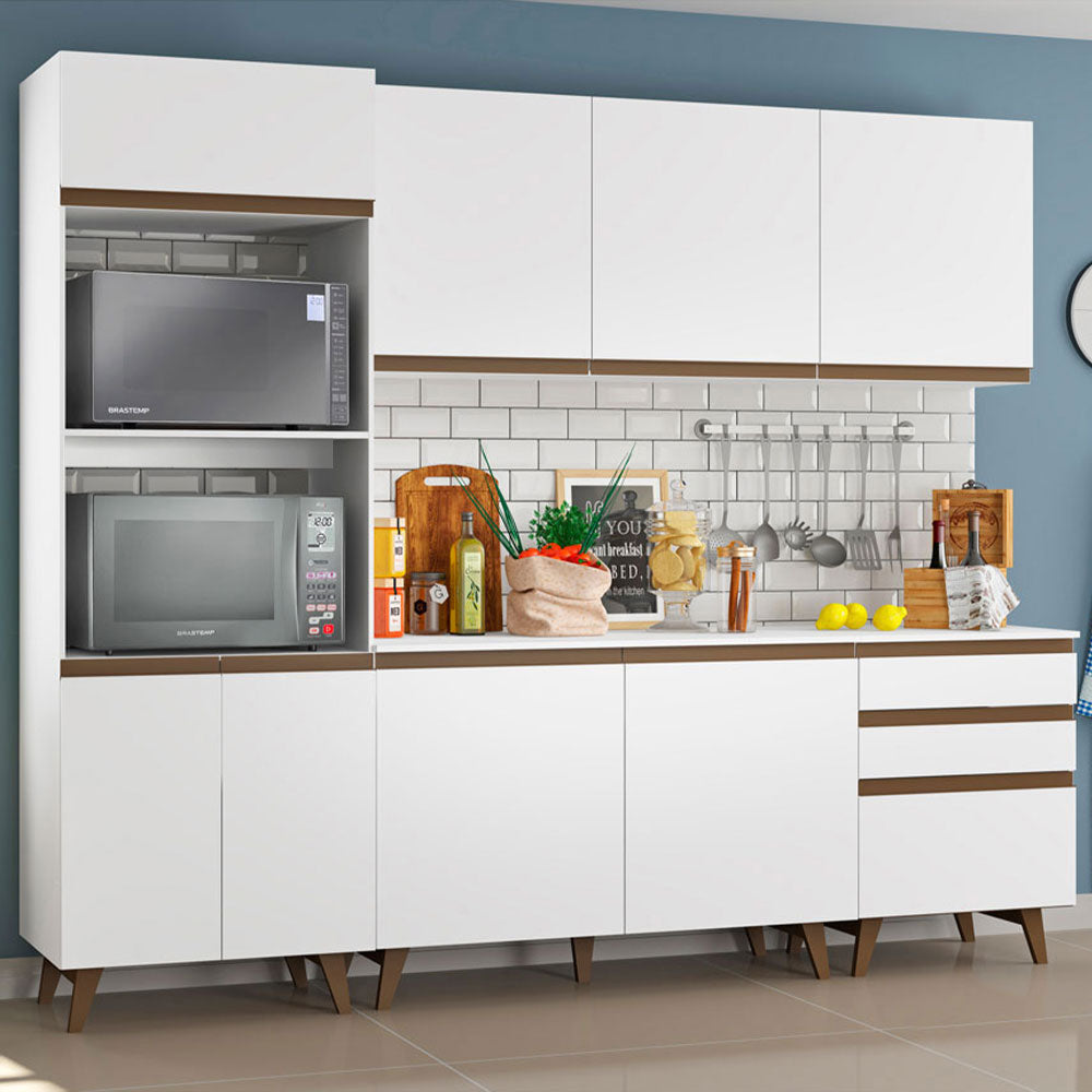 Combo completo de Cocina 250cm Reims Blanco