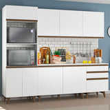 Combo completo de Cocina 250cm Reims Blanco