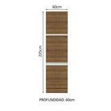 Despensero Madesa Glamy 60 x 60 cm 3 Puertas Marrón