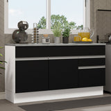 Bajo Mesada Cocina Madesa Glamy 150cm Con Tapa BN