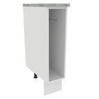 Bajo Mesada Porta Repasador 20 cm Blanco Glamy y Agata Madesa