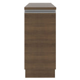 Bajo Mesada 35 cm 1 Puerta Glamy Marrón