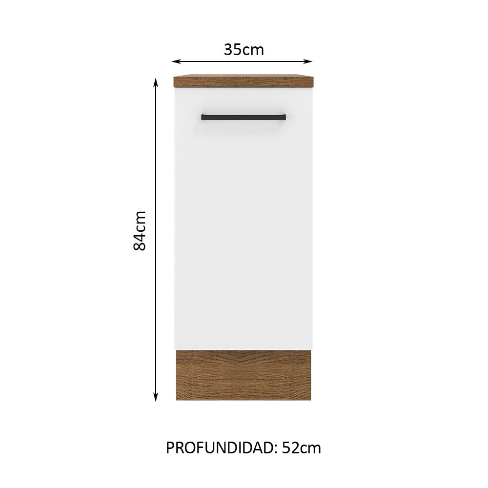Bajo mesada Madesa Agata 35 Cm 1 Puerta