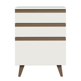 Bajo Mesada Reims 60 cm 3 Cajones Blanco