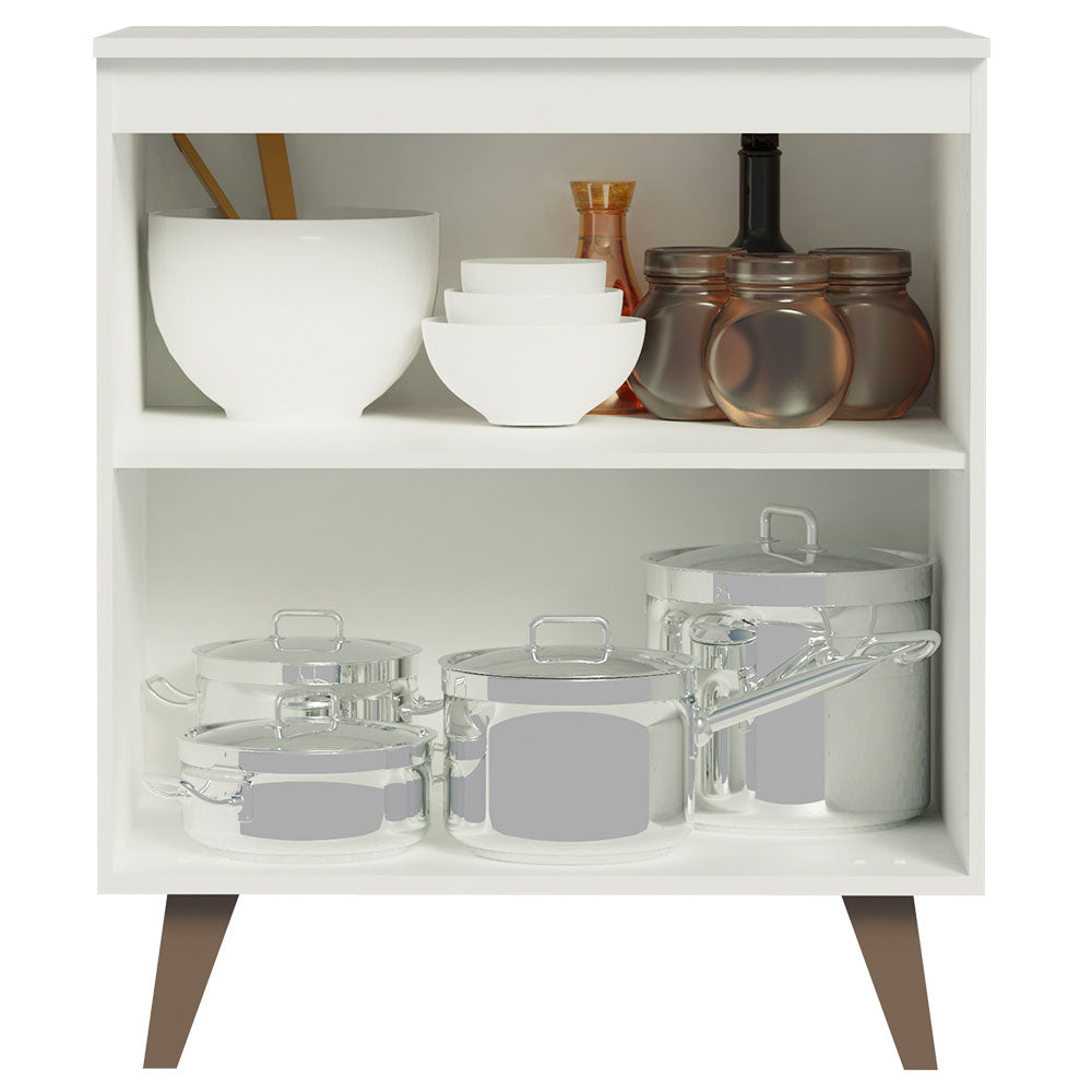 Bajo Mesada Reims 70 cm 2 Puertas - Blanco