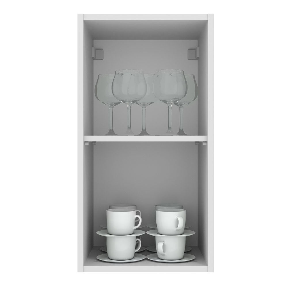 Alacena 35 cm 1 Puerta Agata Blanco