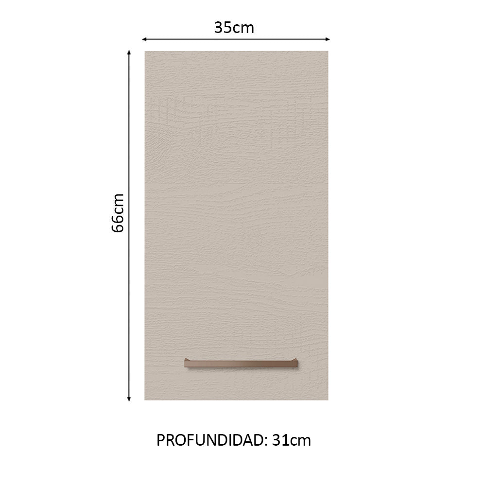 Alacena Madesa Agata 35 Cm 1 Puerta